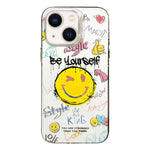 Custodia per telefono in TPU + PC con motivo colorato, For iPhone 13, For iPhone 12
