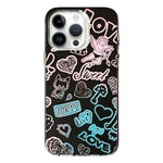 Custodia TPU PC con motivo per iPhone 12 Pro Max