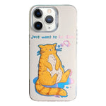 Custodia per telefono in TPU + PC con motivo colorato, For iPhone 11 Pro Max, For iPhone 11