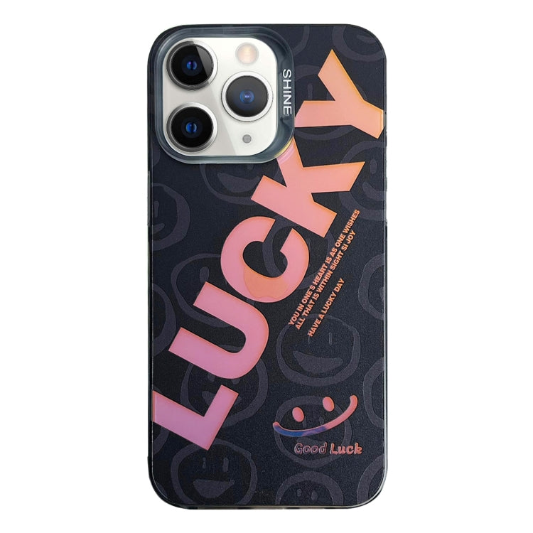 Custodia per telefono in TPU + PC con motivo colorato, For iPhone 11 Pro Max, For iPhone 11
