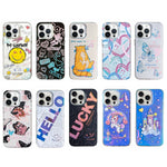 Custodia per telefono in TPU + PC con motivo colorato, For iPhone 11 Pro Max, For iPhone 11