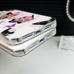 Custodia per telefono in TPU + PC con motivo colorato, For iPhone 11 Pro Max, For iPhone 11