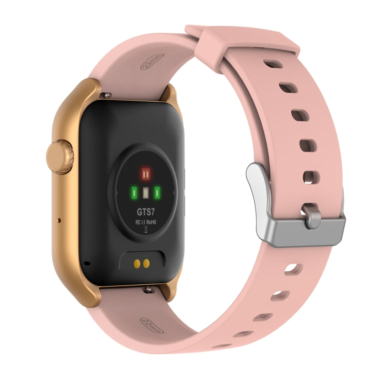 GTS7 2.0 pollici Fitness Health Smart Watch, chiamata BT / frequenza cardiaca / pressione sanguigna / MET