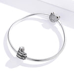 Accessori per collana braccialetto fai-da-te con perline Colosseo in argento sterling S925