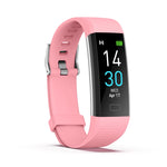 S5-4 Bracciale intelligente IP68 Orologio intelligente con cardiofrequenzimetro sportivo Fitness Tracker
