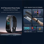 S5-4 Bracciale intelligente IP68 Orologio intelligente con cardiofrequenzimetro sportivo Fitness Tracker