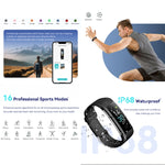 S5-4 Bracciale intelligente IP68 Orologio intelligente con cardiofrequenzimetro sportivo Fitness Tracker