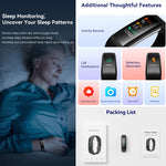 S5-4 Bracciale intelligente IP68 Orologio intelligente con cardiofrequenzimetro sportivo Fitness Tracker