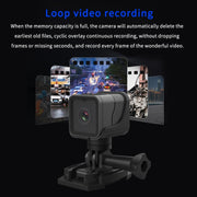 Z03 Mini DV 1080P Action Camera impermeabile con staffa ad anello supporta la visione notturna a infrarossi