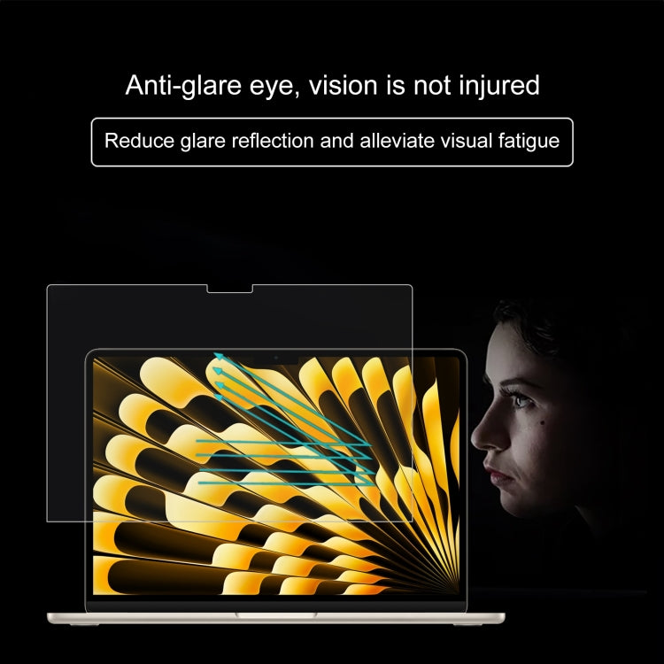 Pellicola in vetro temperato antideflagrante con durezza superficiale 9H da 0,26 mm, For Macbook Air 15.3 2023/2024/2025/M5 2026, For MacBook Neo 13 inch 2026 A18 Pro A3404, For Macbook Air 13.6 2023/2024/2025