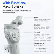 Yesido SF18 Gimbal stabilizzatore smartphone 3 assi