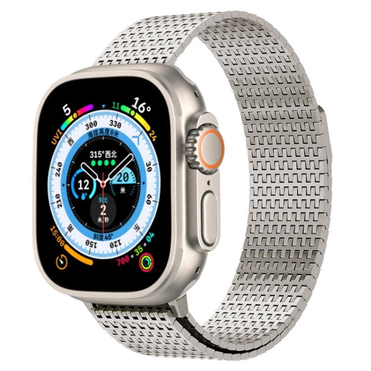 Cinturino per orologio in acciaio inossidabile con chiusura magnetica ad anello milanese, For Apple Watch Series 8 41mm, For Apple Watch Series 8 45mm, For Apple Watch SE 2022 40mm, For Apple Watch SE 2022 44mm, For Apple Watch Series 7 41mm           ...