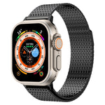 Cinturino per orologio in acciaio inossidabile con chiusura magnetica ad anello milanese, For Apple Watch SE 40mm, For Apple Watch SE 44mm, For Apple Watch Series 6 40mm, For Apple Watch Series 6 44mm, For Apple Watch Series 5 44mm                     ...