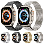 Cinturino per orologio in acciaio inossidabile con chiusura magnetica ad anello milanese, For Apple Watch 42mm, For Apple Watch 38mm