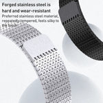 Cinturino per orologio in acciaio inossidabile con chiusura magnetica ad anello milanese, For Apple Watch 42mm, For Apple Watch 38mm