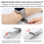 Cinturino per orologio in acciaio inossidabile con chiusura magnetica ad anello milanese, For Apple Watch Series 4 44mm, For Apple Watch Series 4 40mm, For Apple Watch Series 3 38mm, For Apple Watch Series 3 42mm, For Apple Watch Series 2 42mm         ...
