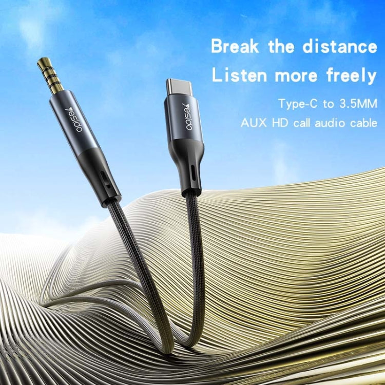 Yesido YAU42 cavo adattatore audio USB-C a 3,5 mm 1 m
