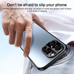 R-JUST RJ-61 Custodia per telefono in TPU satinato galvanico + PC, For iPhone 14 Pro, For iPhone 14 Pro Max, For iPhone 13 Pro Max, For iPhone 13 Pro, For iPhone 13, For iPhone 12 Pro Max