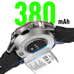 LEMFO ELF3 Orologio intelligente con cinturino in silicone per schermo rotondo TFT da 1,39 pollici Supporta il monitoraggio dell'ossigeno nel sangue