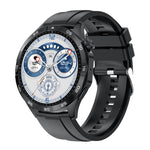 LEMFO HK4 Smart Watch con schermo rotondo AMOLED da 1,43 pollici supporta le chiamate Bluetooth