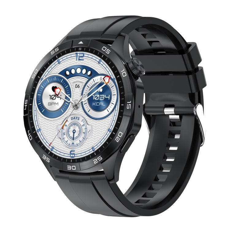 LEMFO HK4 Smart Watch con schermo rotondo AMOLED da 1,43 pollici supporta le chiamate Bluetooth