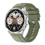 LEMFO HK4 Smart Watch con schermo rotondo AMOLED da 1,43 pollici supporta le chiamate Bluetooth