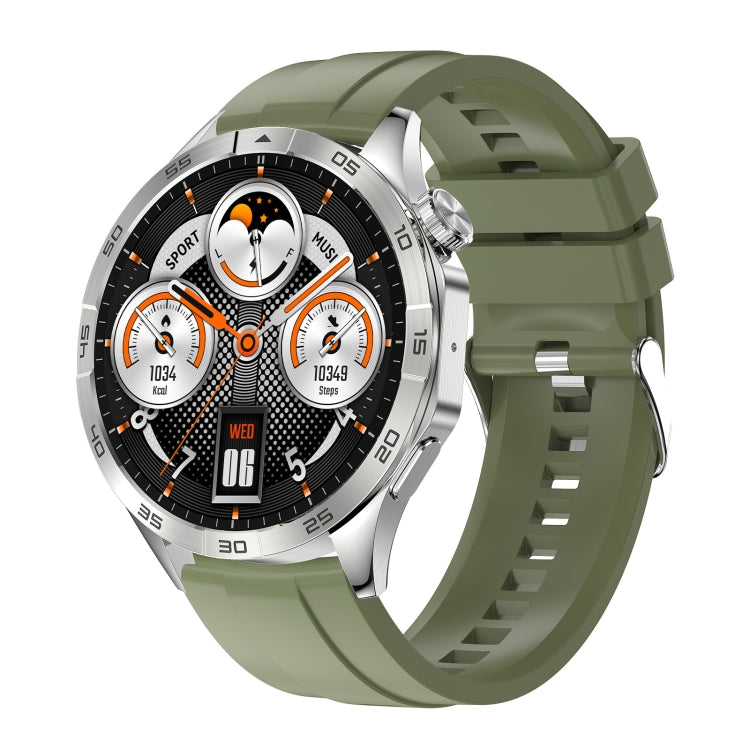 LEMFO HK4 Smart Watch con schermo rotondo AMOLED da 1,43 pollici supporta le chiamate Bluetooth