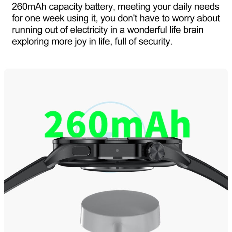 LEMFO HK4 Smart Watch con schermo rotondo AMOLED da 1,43 pollici supporta le chiamate Bluetooth