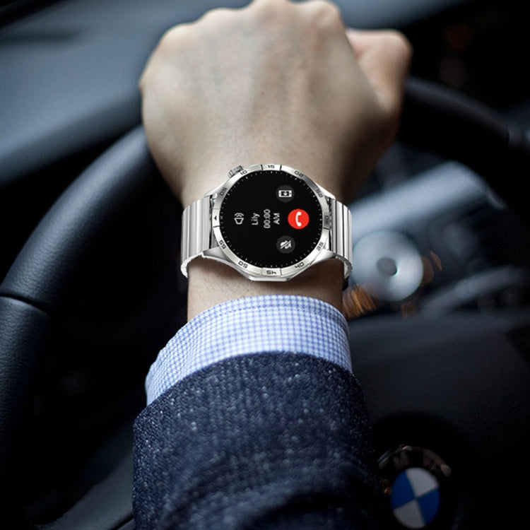 LEMFO HK4 Smart Watch con schermo rotondo AMOLED da 1,43 pollici supporta le chiamate Bluetooth