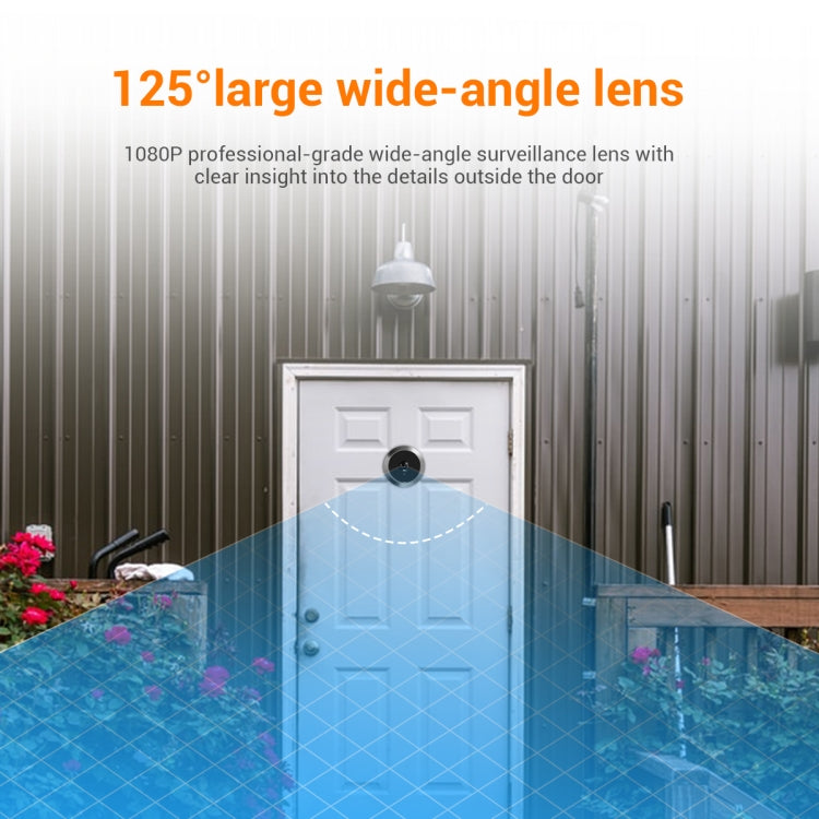 Visualizzatore digitale nascosto da porta 3,97" 1080p