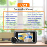 Visualizzatore digitale nascosto da porta 3,97" 1080p