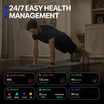 Zeblaze Stratos 3 Pro Schermo AMOLED da 1,43 pollici Smart Watch sportivo Supporto chiamata Bluetooth, Stratos 3 Pro