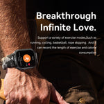Lo smartwatch con schermo TFT da 1,85 pollici LEMFO LT08 supporta le chiamate Bluetooth