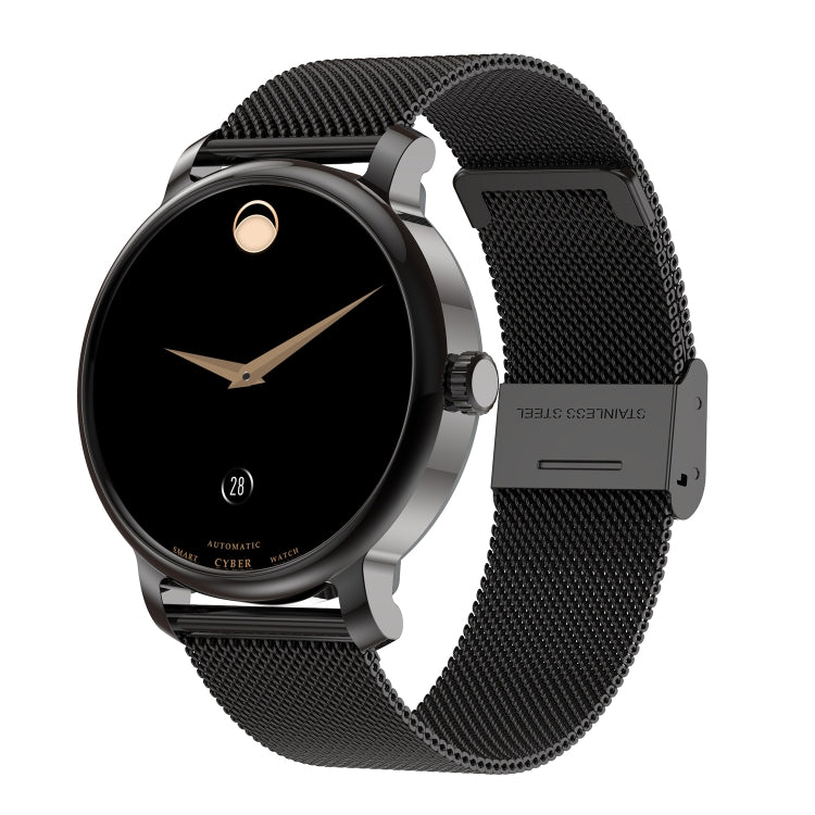 LEMFO LF35 Smart Watch con cinturino in acciaio con schermo rotondo AMOLED da 1,43 pollici supporta il rilevamento dell'ossigeno nel sangue
