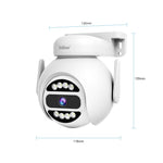 Telecamera WiFi HD 4MP con rilevamento movimento e visione nottur