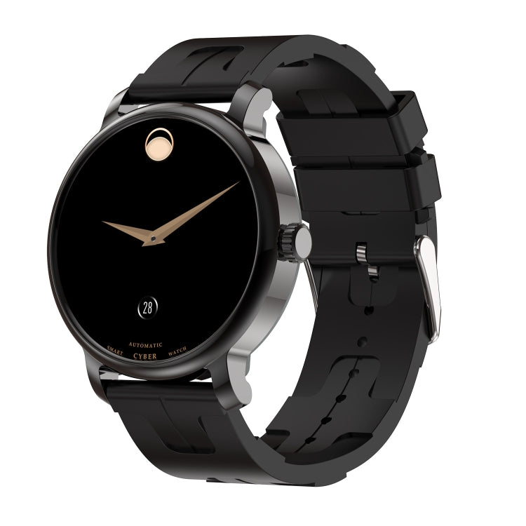 LEMFO LF35 Smart Watch con cinturino in silicone con schermo rotondo AMOLED da 1,43 pollici supporta il rilevamento dell'ossigeno nel sangue
