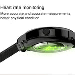 LEMFO LF35 Smart Watch con cinturino in silicone con schermo rotondo AMOLED da 1,43 pollici supporta il rilevamento dell'ossigeno nel sangue