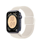 Cinturino per orologio in nylon con fibbia a scatto con trama in fibra di carbonio, For Apple Watch SE 2023 44mm