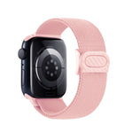 Cinturino per orologio in nylon con fibbia a scatto con trama in fibra di carbonio, For Apple Watch SE 2023 40mm