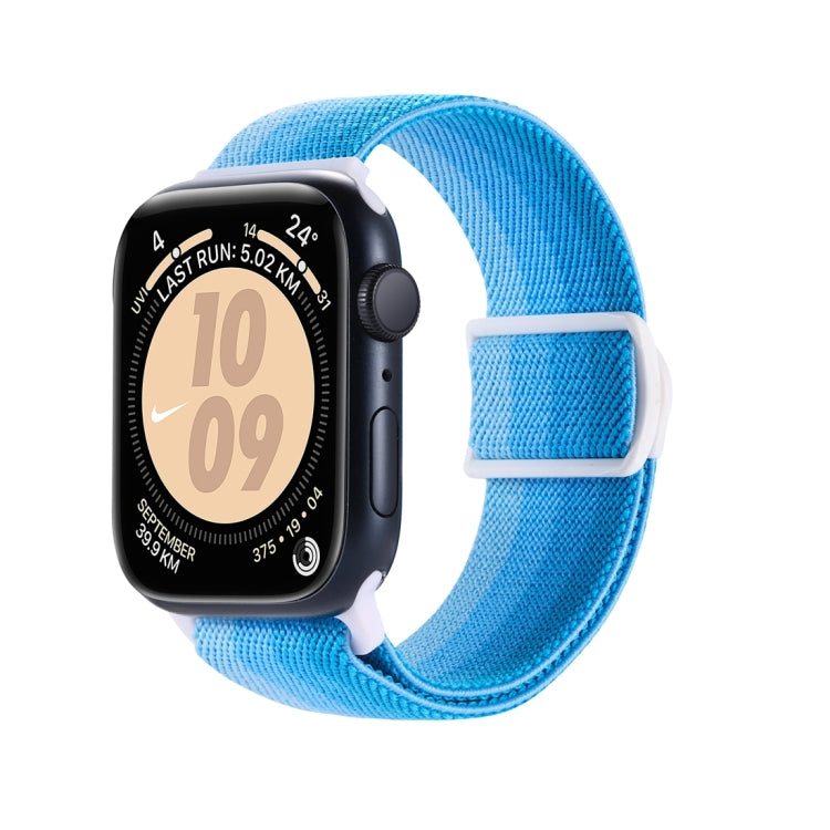 Cinturino per orologio in nylon con fibbia a scatto con trama in fibra di carbonio, For Apple Watch SE 2023 40mm