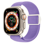 Cinturino per orologio in nylon con fibbia a scatto con trama in fibra di carbonio, For Apple Watch Ultra 2 49mm