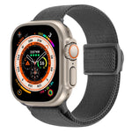 Cinturino per orologio in nylon con fibbia a scatto con trama in fibra di carbonio, For Apple Watch Ultra 49mm