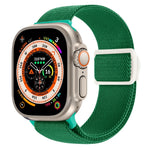 Cinturino per orologio in nylon con fibbia a scatto con trama in fibra di carbonio, For Apple Watch Ultra 49mm