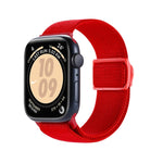 Cinturino per orologio in nylon con fibbia a scatto con trama in fibra di carbonio, For Apple Watch Series 8 41mm