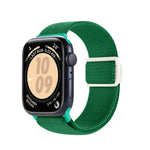 Cinturino per orologio in nylon con fibbia a scatto con trama in fibra di carbonio, For Apple Watch SE 2022 44mm