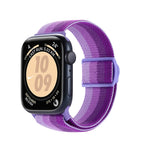 Cinturino per orologio in nylon con fibbia a scatto con trama in fibra di carbonio, For Apple Watch 42mm