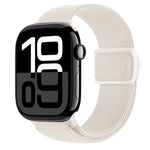 Cinturino per orologio in nylon con fibbia a scatto con trama in fibra di carbonio, For Apple Watch Series 10 42mm