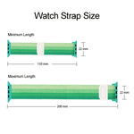 Cinturino per orologio in nylon con fibbia a scatto con trama in fibra di carbonio, For Apple Watch Series 8 41mm