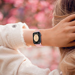 Cinturino per orologio in nylon con fibbia a scatto con trama in fibra di carbonio, For Apple Watch Ultra 49mm