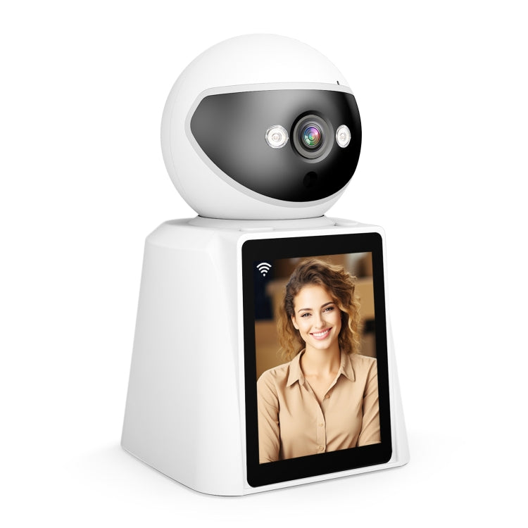 Srihome SH053 Baby monitor con telecamera IP intelligente con schermo IPS da 2 MP e 2,8 pollici, SH053